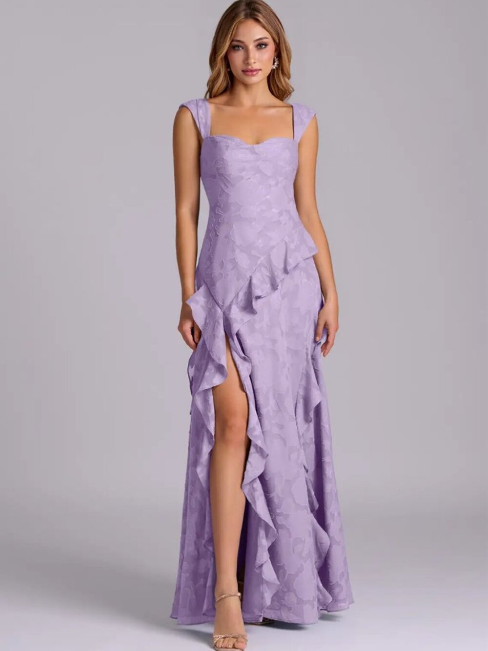 Azazie Sloane Lilac Dress